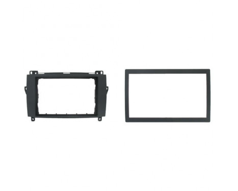 Double DIN ECO panel suitable for Mercedes