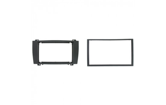 Double DIN ECO panel suitable for Mercedes