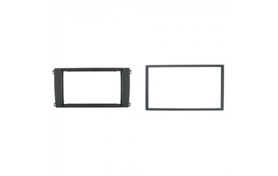 Double DIN ECO panel suitable for Porsche