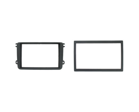 Double DIN ECO panel suitable for Volkswagen / Skoda