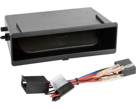 INBAY Charging compartment for 2-DIN mounting frames without metal housing