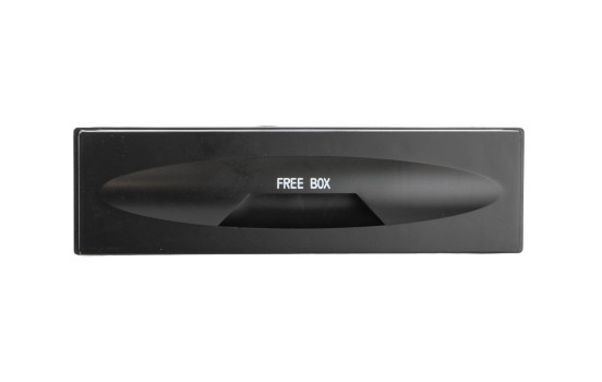 Storage compartment for 2-DIN front panels, screw-on drawer, Image 2