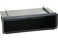 Storage tray for 2-DIN Panel with special metal frame