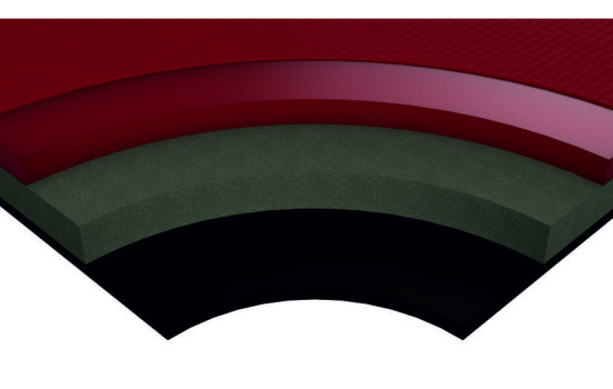 High-quality 4-layer multi-component insulation material 6x 0.5m x 0.3m = 0.9 mm²