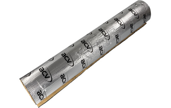 Self-adhesive insulation material for sound and heat insulation