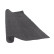 Upholstery fabric dark gray 100cm x 150cm, Thumbnail 2