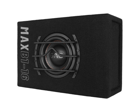 GAS MAX Subwoofer set MAX B1-16 + MAD A2-600.1DFL + WK-20, Image 11