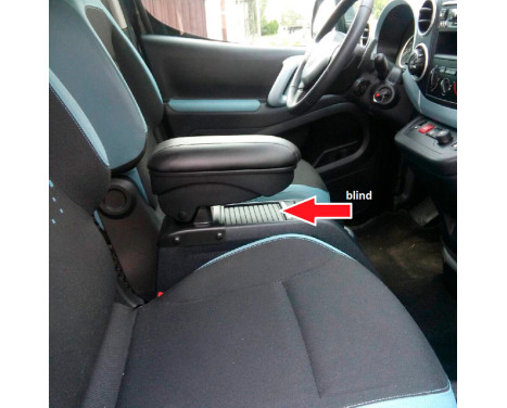 Armrest Suitable for Peugeot Partner 2008- / Citroen Berlingo 2008- (incl. roller shutter compartment), Image 4