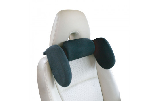 AutoStyle Comfortline Universal Adjustable Travel Headrest - Black, Image 2