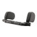 Premium Universal Adjustable Travel Headrest - Anthracite Artificial Leather, Thumbnail 5