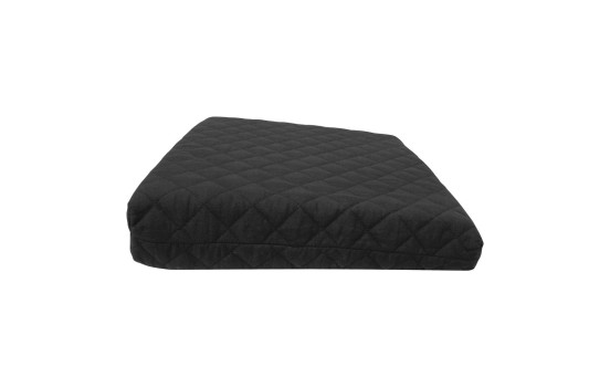 Seat cushion 'Basic Black', 38x36x8cm