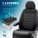 otoM Original Design Fabric Seat Cover Set 2+1 suitable for Renault Master IV 2024, Thumbnail 3