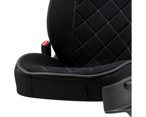 Universal Protective Seat Cover/Mechanic Cover 'Active-Pro' Black Fabric - 1 Piece, Image 3