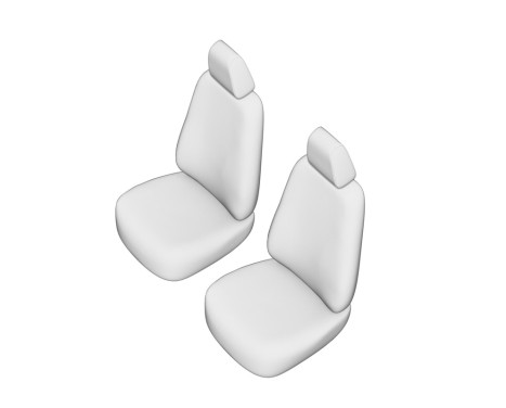 New York Design Faux Leather Seat Cover Set 1+1 suitable for Ford Transit Custom 2023-, Image 7