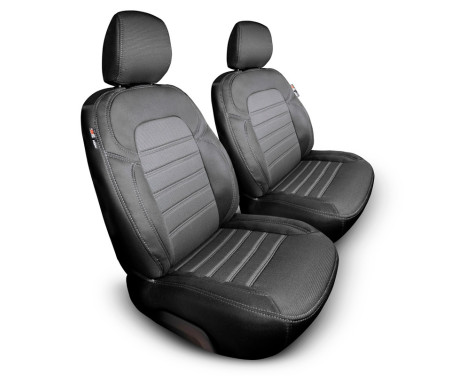 Original Design Fabric Seat Cover Set 1+1 suitable for Opel Combo 2018- (fixed passenger seat)