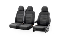 otoM Original Design Fabric Seat Cover Set 2+1 suitable for Volkswagen Transporter T7 2024-
