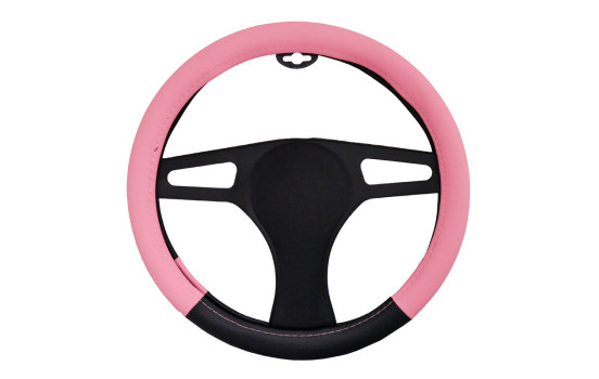 Simoni Racing Steering Wheel Cover Pink Lady Black/Pink, Image 2