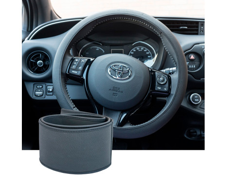 Simoni Racing Steering wheel cover Soft Skin (elastic) Black
