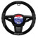 Sparco Steering wheel cover Sport 3 Flat Bottom Black/Grey