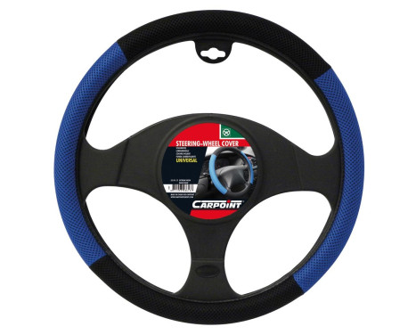 Steering cover E-treme mesh black / blue