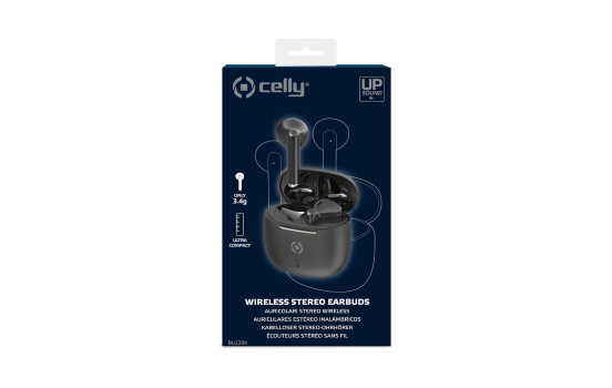 Celly BUZ 2 Bluetooth Earbuds black, Image 4