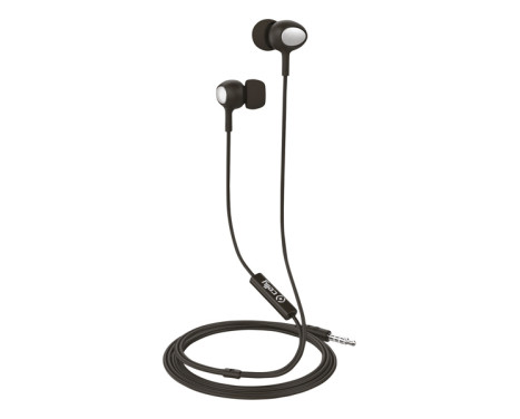 Celly Earphones Stereo 3.5mm black., Image 3