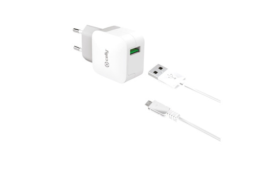 Celly Home Charger 2.4A Micro-USB, Image 2