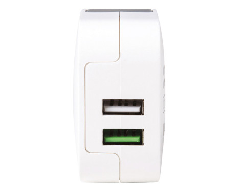Celly Home Charger 2 USB 3.4A White, Image 2