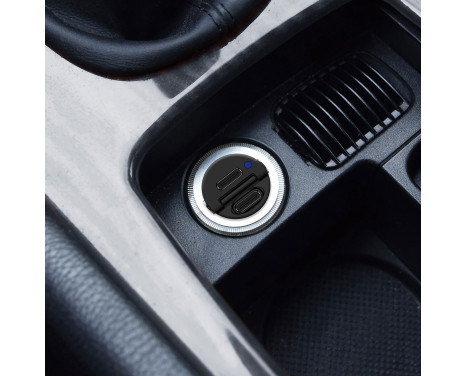Celly Mini Car Charger 2 USB-C 30W Power Delivery, Image 4