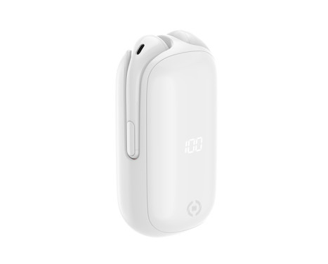 Celly Slide1 Bluetooth Earphone White