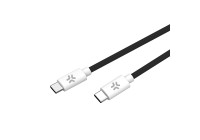 Celly USB-C > USB-C Cotton Braided Cable 1.5 meters Black