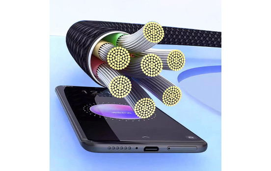 Celly USB-C to USB-C Magnetic Charging Cable 1 Meter, Image 4