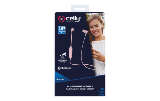 Earphones Bluetooth pink, Image 3