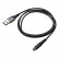 Celly Data Cable USB-C Nylon 1 Meter Black