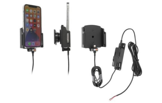 Apple iPhone 12 / 12 Pro / 13 / 13 Pro Active Adjustable Holder with Fixed Power Supply