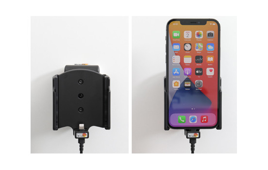 Apple iPhone 12 / 12 Pro Active holder with 12V USB sig-plug, Image 2