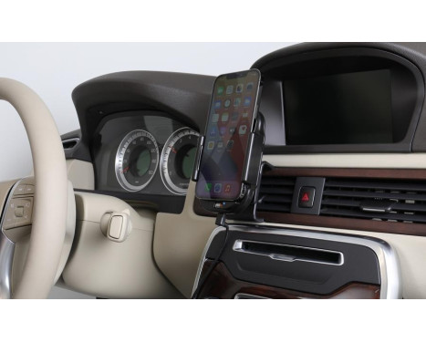 Apple iPhone 12 Pro Max Qi Wireless Active Adjustable Holder with 12V USB Plug, Image 4