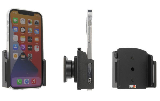 Apple iPhone 13/14/15 Passive Adjustable Holder with Swivel Mount, Image 5