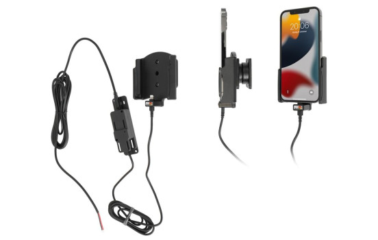 Apple iPhone 13/14/ Pro Active Fixed Holder with Fixed Power Supply
