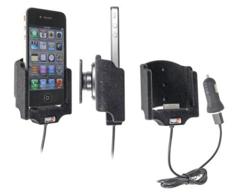 Apple iPhone 4/4S Active holder with 12V USB plug