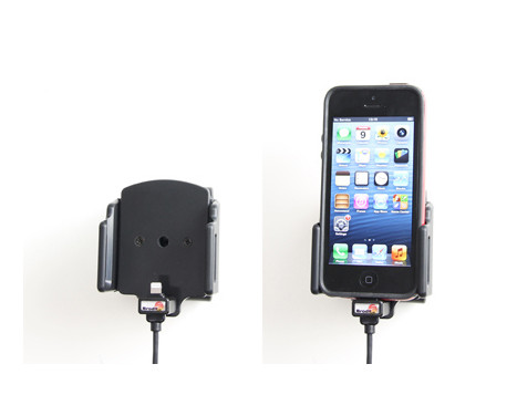 Apple iPhone 5 / 5S / SE Active adjustable holder with 12V USB plug, Image 2