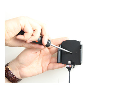 Apple iPhone 5 / 5S / SE Active adjustable holder with 12V USB plug, Image 3