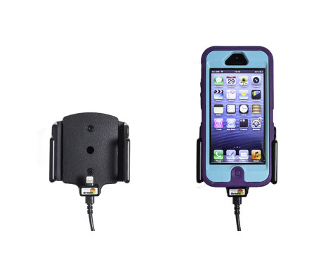 Apple iPhone 5 / 5S / SE Active adjustable holder with 12V USB plug, Image 2