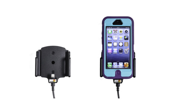 Apple iPhone 5 / 5S / SE Active adjustable holder with 12V USB plug, Image 2