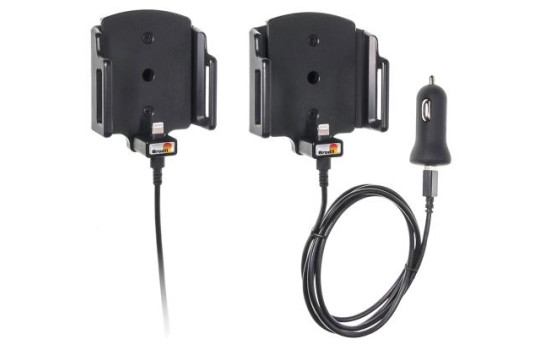 Apple iPhone 5 / 5S / SE Active adjustable holder with 12V USB plug, Image 7