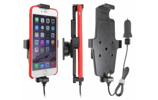 Apple iPhone 6/6S/6 Plus/7 Plus/8 Plus/Xs Max Active Holder with 12V USB Plug. (with/without case)