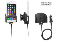 Apple iPhone 6 / 6S / 7 / 8 / X / Xs Active adjustable holder with 12V USB plug