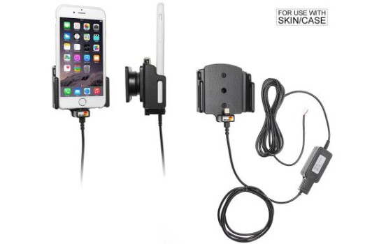 Apple iPhone 6 / 6S / 7 / 8 / X / Xs Active Adjustable Holder with Fixed Power Supply