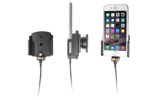 Apple iPhone 6 / 6S / 7 / 8 / X / Xs Active Adjustable Holder with Fixed Power Supply, Image 6