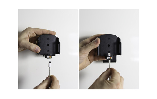 Apple iPhone 6 / 6S / 7 / 8 / X / Xs Passive adjustable holder. lightning to 30pin adapter, Image 4